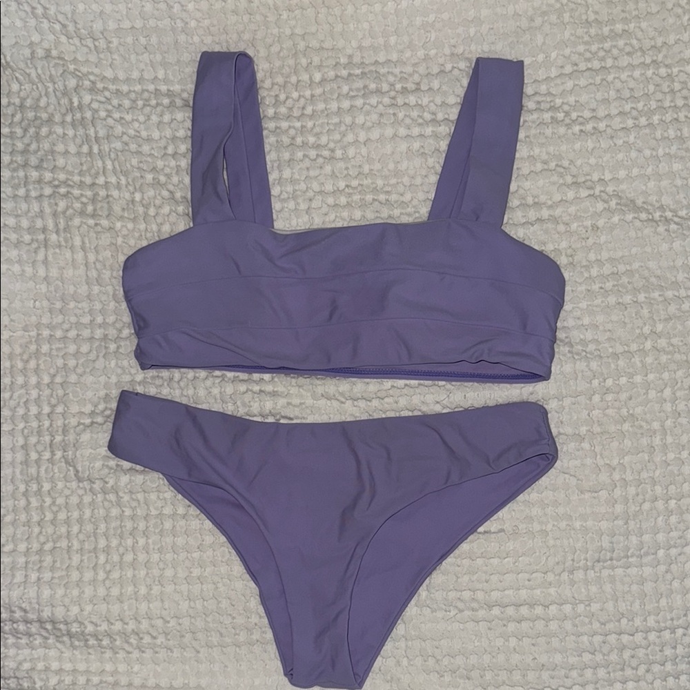 Zaful Purple Bikini Set
